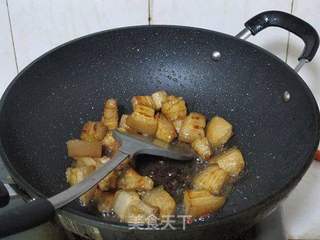 合味鲜:肉烧鱼的做法步骤:4