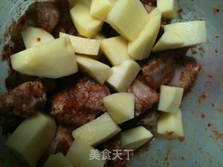 大邱蒸排骨（韩式焖排骨）的做法步骤：6