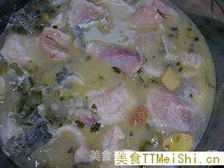 酸菜鱼的做法步骤:4