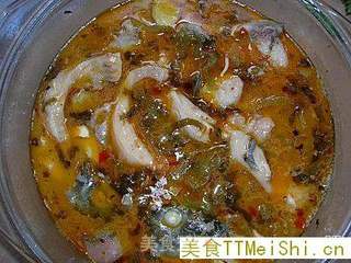酸菜鱼的做法步骤:7