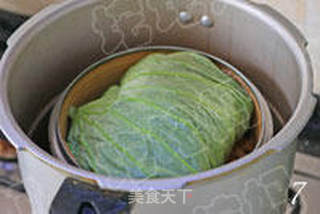 荷香糯米蒸排骨的做法步骤:7