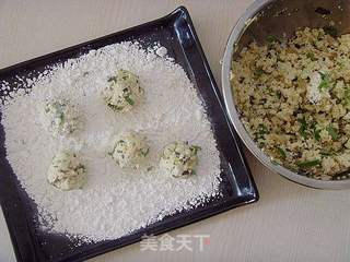 吉星高照:泰山豆腐丸子的做法步骤:4