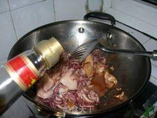 韭菜炒笔管的做法步骤：10