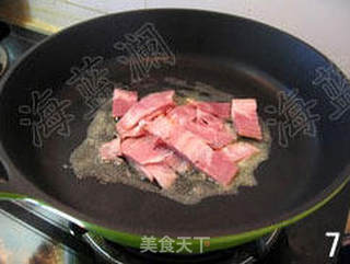 意面的另一款经典【培根蛋面】的做法步骤:7