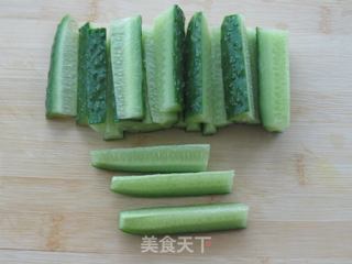 清清爽爽秘制黄瓜的做法步骤：2