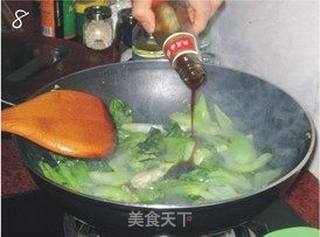 清炒无丝芥菜的做法步骤:8
