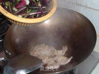 腊肉菜薹的做法步骤：6