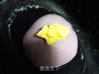 紫甘兰燕麦吐司10的做法步骤：4
