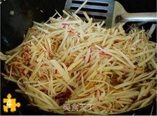红萝卜炖粉丝的做法步骤:5