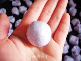 团团圆圆,姹紫嫣红---紫红色芝麻汤圆的做法步骤:8