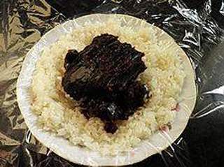 年菜之四香糯甜的-----双枣豆沙八宝饭的做法步骤:7