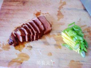 什蔬牛肉柳叶面的做法步骤：12