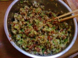 初五吃饺子——白菜猪肉饺子的做法步骤：5