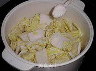 年菜之十一红红火火------椒香酸辣白菜的做法步骤:4