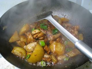 大吉大利——土豆烧鸡块的做法步骤：16
