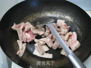 红红火火——青椒回锅肉的做法步骤：5