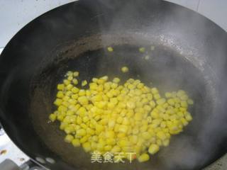 阳光晚餐——五彩虾仁焗饭的做法步骤：3