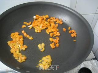 阳光晚餐——五彩虾仁焗饭的做法步骤：9