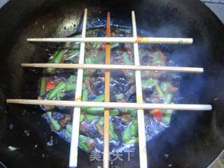 豆角肉丝焖面的做法步骤:10