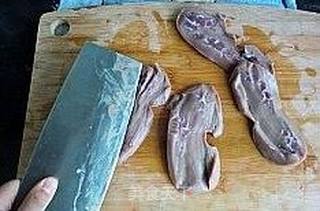 洋葱炒腰花的做法步骤:3