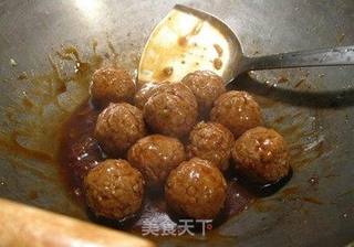 蠔油狮子头的做法步骤:9