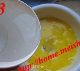 快速营养早餐—蛋羹泡饭的做法步骤:3