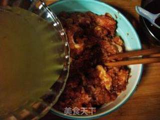 团团圆圆，情人节快乐--绣球肉丸的做法步骤：7