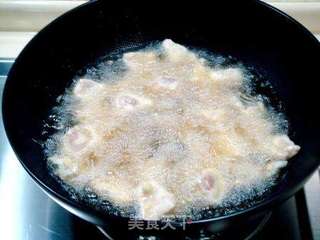 私家小炒“炸烹鳜鱼球”的做法步骤：7