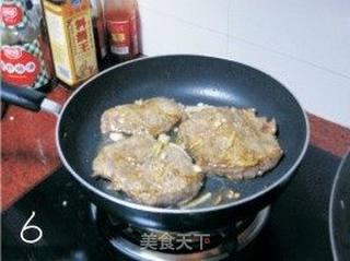 黑椒猪扒的做法步骤:6