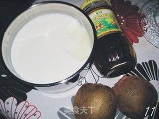 猕猴桃果肉酸奶(附自制酸奶过程)的做法步骤:11