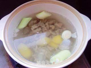羊肉白菜砂锅面的做法步骤：6