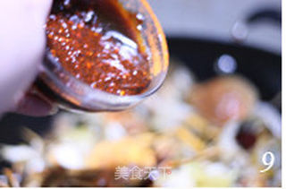 香辣蟹的做法步骤:9