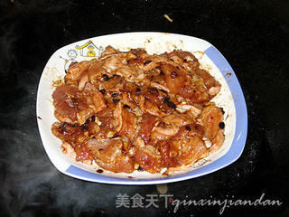 面豉酱蒸五花肉的做法步骤:4