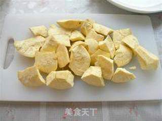 拔丝地瓜的做法步骤:3