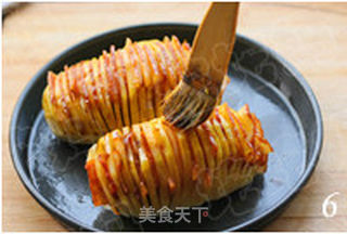 双味风琴烤土豆的做法步骤:6