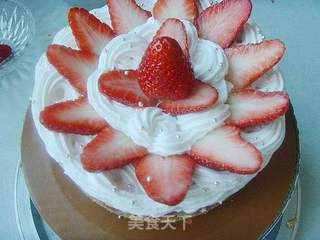 爱的延续:草莓慕斯蛋糕的做法步骤:15