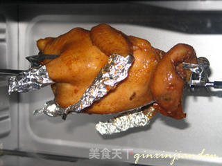 烤箱处子秀----烤全鸡的做法步骤:4