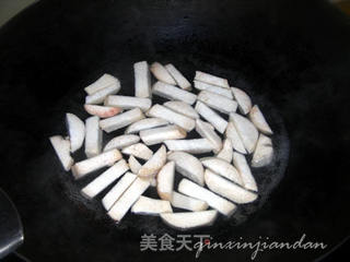 蚝油鲍菇扒豆腐的做法步骤:2