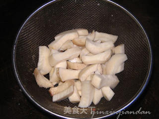蚝油鲍菇扒豆腐的做法步骤:3