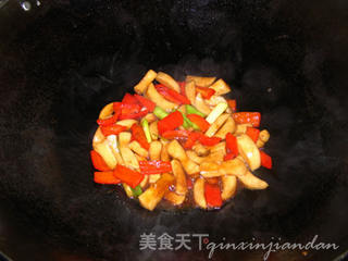 蚝油鲍菇扒豆腐的做法步骤:8