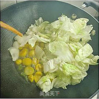 秋冬季的保健菜----栗子烩白菜的做法步骤:7