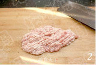 酱肉烤茄子的做法步骤:2