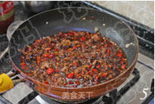 酱肉烤茄子的做法步骤:5