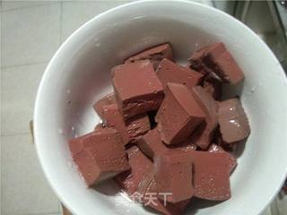 星月私房菜--肥肠毛血旺的做法步骤:4