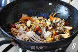 大杂烩 麻辣香锅(香辣蟹版)的做法步骤:8