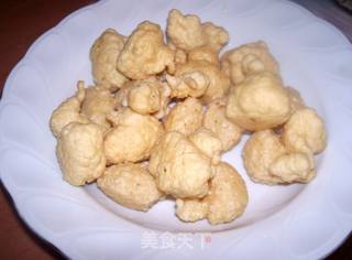 油炸虾片和虾团的做法步骤:6