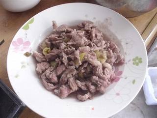 野山椒牛肉的做法步骤:3