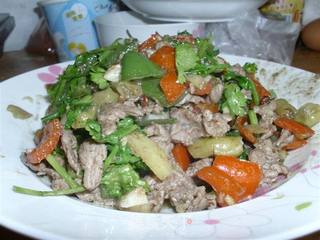 野山椒牛肉的做法步骤:5