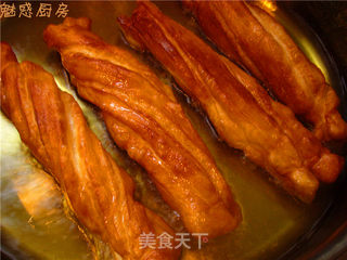健康早点---鲜奶油条的做法步骤:12