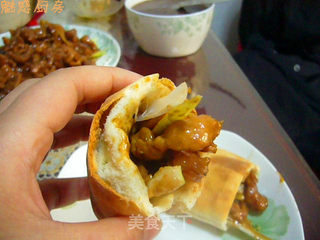 美味鲜奶口袋饼的做法步骤:12